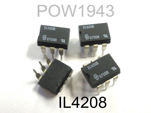 ( 4 PC. ) SIEMENS/INFINEON IL4208 TRIAC OPTOCOUPLER, 6 PIN DIP, NEW