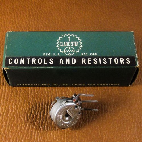 Clarostat A47-7.5MEG-S 7.5MEG OHM 0.5 WATT VTG USA NOS