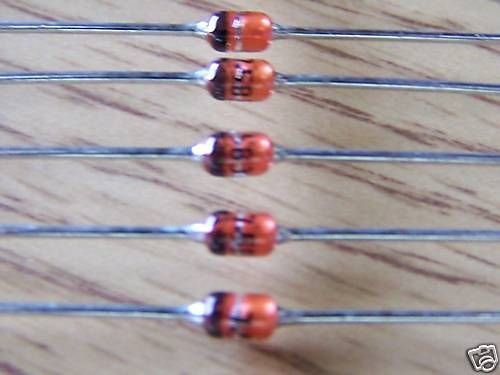 15 pcs RD7.5F-T7 ZENER DIODE 1W 7.5V DO41.