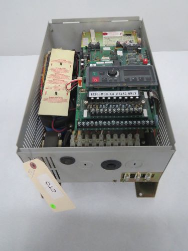 ALLEN BRADLEY 1336-C003-EOD-FA2-L3-S1 3HP 575V 3.1A 4.3A AC MOTOR DRIVE B387602