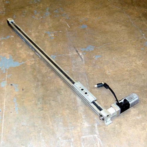 Festo dge-25-900 0.9m stroke linear actuator w/ omron r7m-a40030-bs1-d motor - r for sale