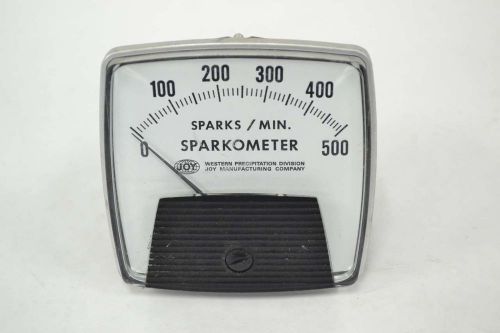 JOY 18/9/591/0200/823 0-500 SPARKS/MIN SPARKOMETER METER B341734