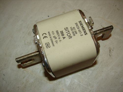 SIEMENS 3NC8-431-3/3NC84-31-3/3NC8431-3/3NC84313 SITOR FUSE 350A 660V~/440V*NNB*