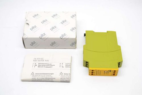 PILZ PZE X4V 1/24VDC 4N/O FIX EXPANDER MODULE 230/240V-AC 24V-DC RELAY B426063