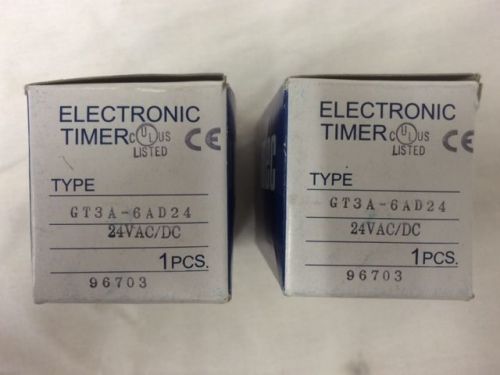 2 idec electronic timer gt3a-6ad24 for sale