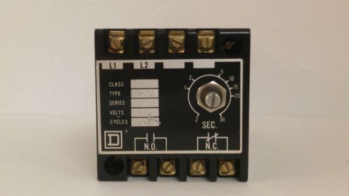 SQUARE D TIME DELAY RELAY 9050 E0-13E