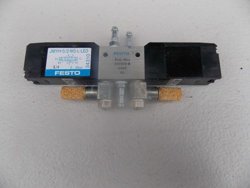 FESTO JMYH-5/2-M5-L-LED  /  FESTO 16296  0.2 - 10 BAR PRESSURE REGULATORS