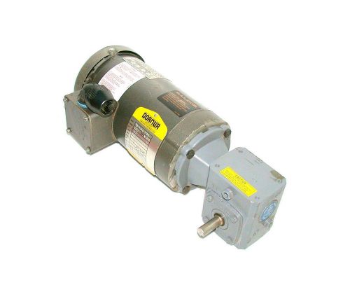 1/3 HP 3 PHASE  AC MOTOR W/ BOSTON GEAR GEARBOX  SPEC  33-1163-1164