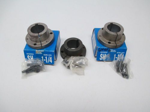 Lot 3 new martin sh1-1/4 bushing 1-1/4in bore d257491 for sale