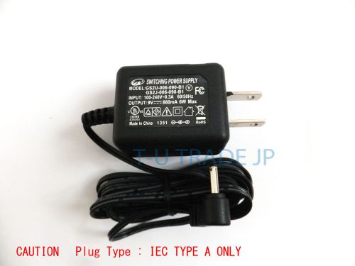 AC Adapter for DER EE DE-5000 Handheld LCR Multi Meter