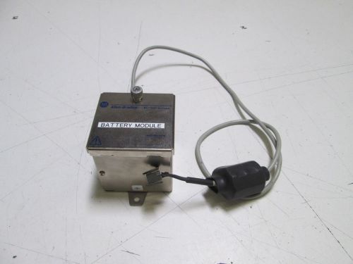 ALLEN BRADLEY BATTERY MODULE 1756-BATM SER. A *USED *