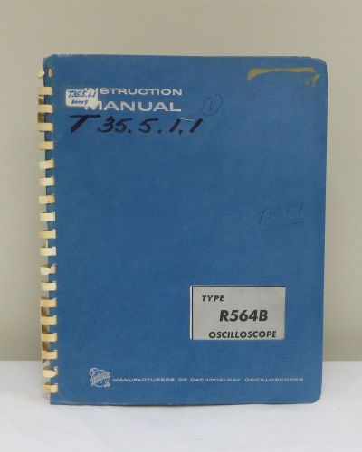 Tektronix Type R564B Oscilloscope Instruction Manual