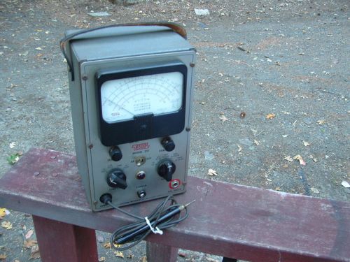 Vintage eico model 221 vtvm vacuum tube voltmeter for sale