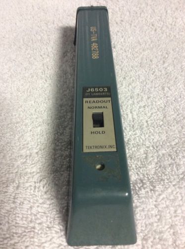 j6503 textronix foot lamberts probe for j16 photometer