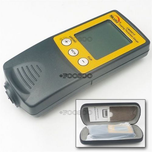 0-1250um/0-50mil Paint CM8801F Digital Meter Fe F Tester Coating Thickness uais