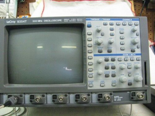 LeCroy 9354T 500 Mhz Oscilloscope