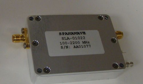 Spanawave SLA-01022R Low Noise Amplifier 150-2200 MHz