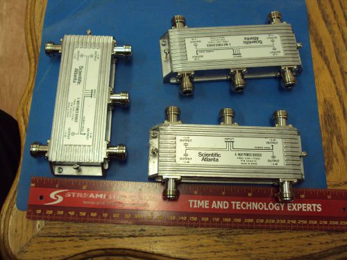 3-PCS LOT Microwave 4-wey 8db 0.95 1.7GHZ