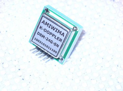 MICROWAVE DOPPLER TRANSCEIVER I/Q 24 GHZ K-Band Flat Antenna VCO Oscillator FMCW