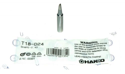 T18-D24 Hakko Soldering Tip for FX-888 913 907 900M replaced 900M-T-2.4D [PZ3]