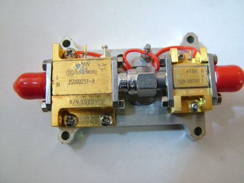 RF LOW NOISE AMPLIFIER 1.6GHz - 4GHz 41db MITEQ JSD00251-A