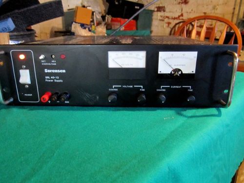 Sorensen SRL 40-12 DC Power Supply 40 Volt 12 Amp SRL40-Nice