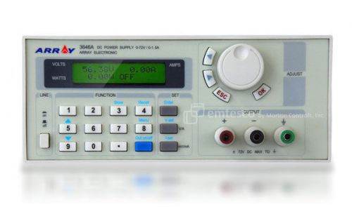 Array Electronics 3646A Single Output DC Power Supply