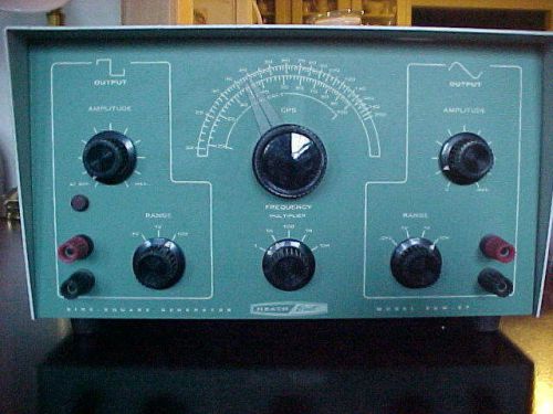 Vintage Heath Built Sine-Square Generator ~ Model EUW27