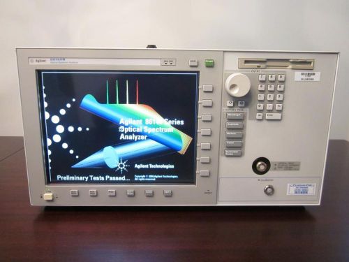 Agilent 86140B 50 GHz Optical Spectrum Analyzer with Option 006 - CALIBRATED!