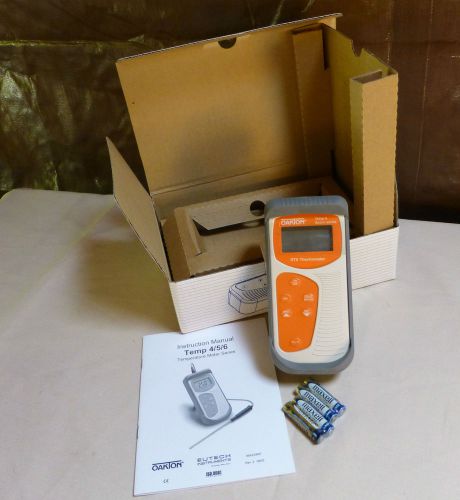 Oaktron temp 6 rtd thermometer hand held for sale