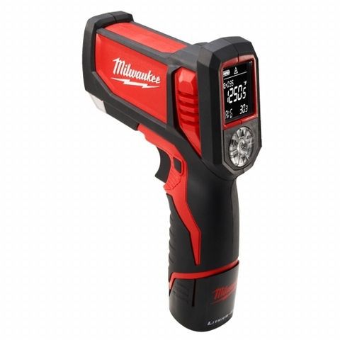 Milwaukee 12 Volt Laser Temperature Gun w/ 1 Battery