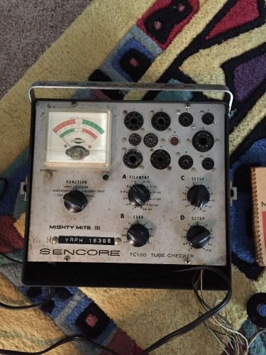 Sencore Mighty Mite 3.... TC130 Tube Tester... Tech Special