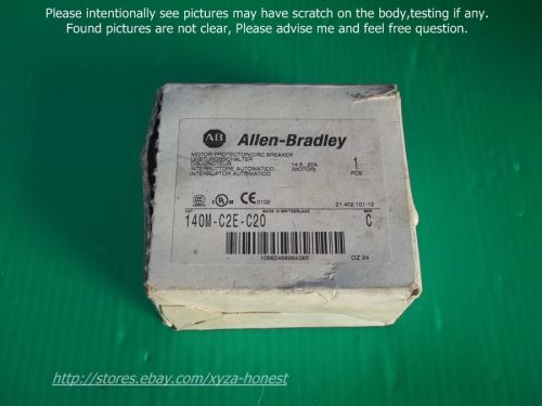 Allen bradley 140m-c2e-c20, new opened box, sn:01. for sale