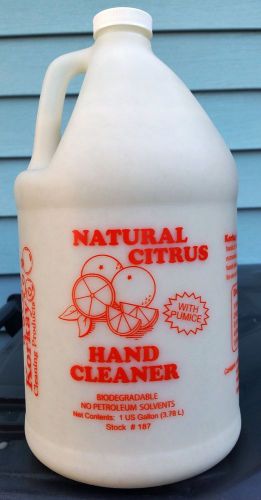 CITRUS HAND CLEANER W/ PUMICE BY KORKAY
