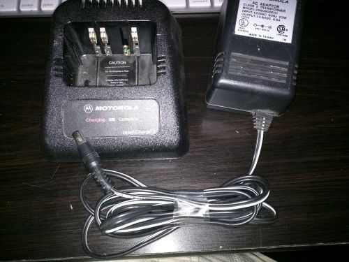 Motorola intellicharge 2 rapid rate charger with ac adapter - used for sale