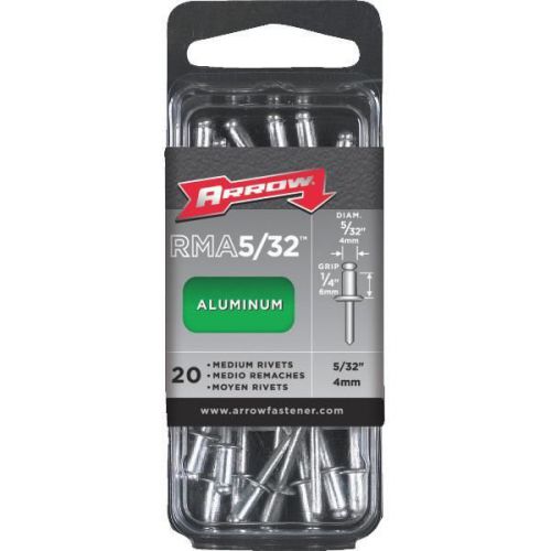 Arrow Fastener RMA5/32 Rivets-5/32X1/4 ALUM RIVET