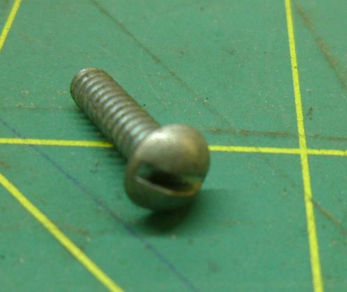 ROUND HEAD MACHINE SCREW 6-32 X 1/2 QTY APPROX (500) #2163A