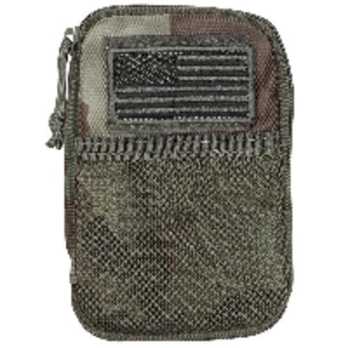 Voodoo tactical 15-771705000 woodland camo universal compatible bdu wallet for sale