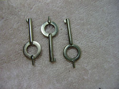 3 handcuff keys