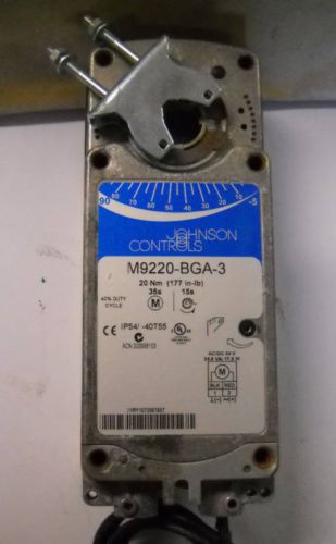 BRAND NEW JOHNSON CONTROLS M9220-BGA-3 Electric Spring-Return Actuators ON/OFF