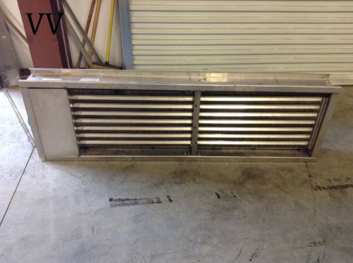 65&#034; X 20&#034; Aerofin Copper Fin &amp; Stainless Tube Heat Exchanger Steam Condenser