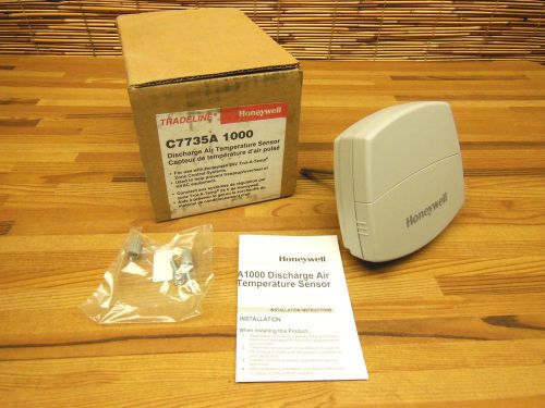 Honeywell c7735a 1000 discharge air temperature sensor for sale