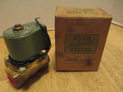 ASCO SOLENOID VALVE #8210A2-B1 STEAMPUNK