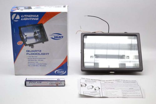 Lithonia lighting f500qld 120 quartz flood quartz 120v-ac 500w fixture b432102 for sale