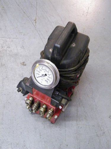 aztec bolting systems 10000 psi hydraulic pump enerpac burndy power pack crimper