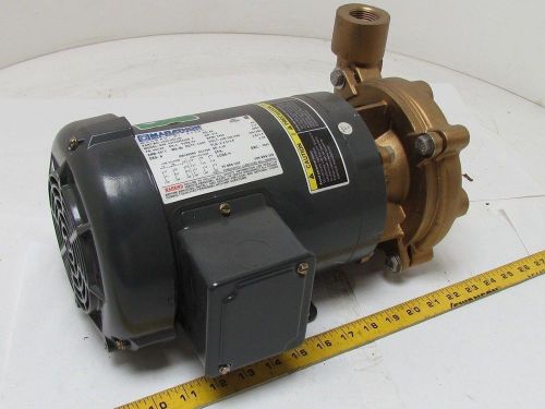 Teel 4xz01 bronze centrifugal jet pump 2/ 3/4hp marathon electric motor 230/460v for sale