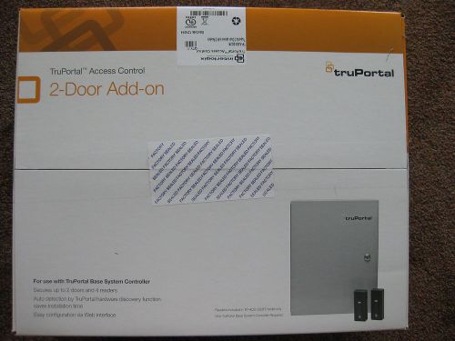 INTERLOGIX TP-ADD-2D2R TRUPORTAL 2-DOOR ADD-ON W/ 2 READERS NEW IN BOX