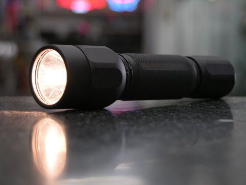 *** Pelican 2390 LED Flashlight M6 3W - Hard Anodized BLACK ~~~~ WE SHIP FAST!!!