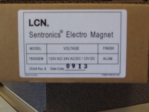 Lcn sentronics electromagnet 7850sem aluminum for sale