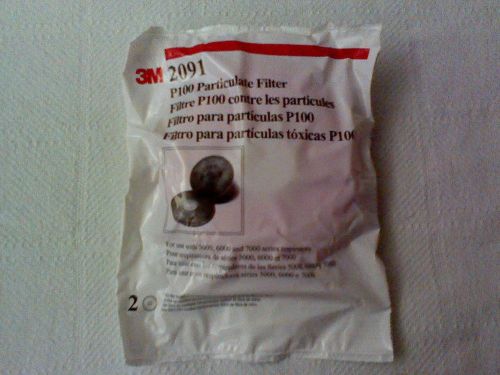 3M 2091 P100 Particulate Filter